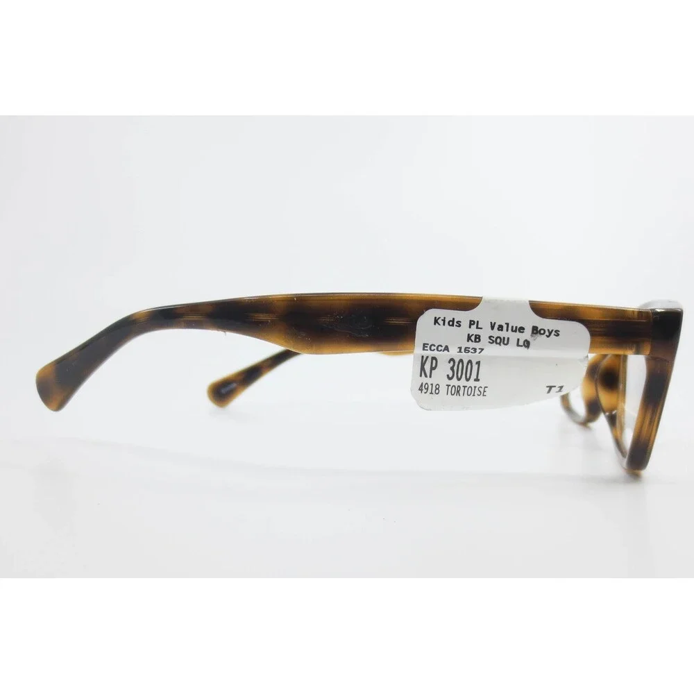 Kids PL Value Boys KB SQU LQ Tortoise Eyeglasses KP 3001 49-18-135 4918